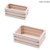 1Pcs 1:12 Plant Pot Food Drink Storage Basket Home Garden Model Decor Toy Doll House Accessories