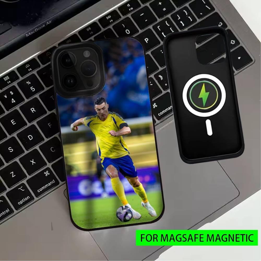 

Footballstar R-Ronaldo Cool CR7 Phone Case For iPhone17,16,15,14,13,12,11 Plus,Pro Max Magnetic For Magsafe Wireless Charging iPhone13PRO