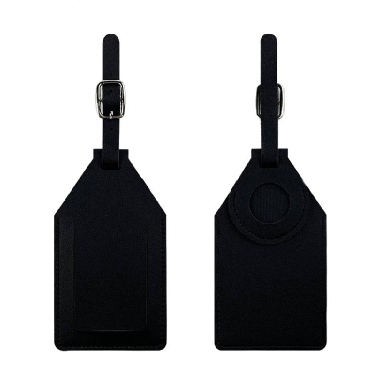 PU Baggage Backpack Tags Suitcase Luggage Tags Travel Suitcase Label with Strap