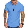Men's Summer Slim Fit Sport Casual Round Neck T-shirt