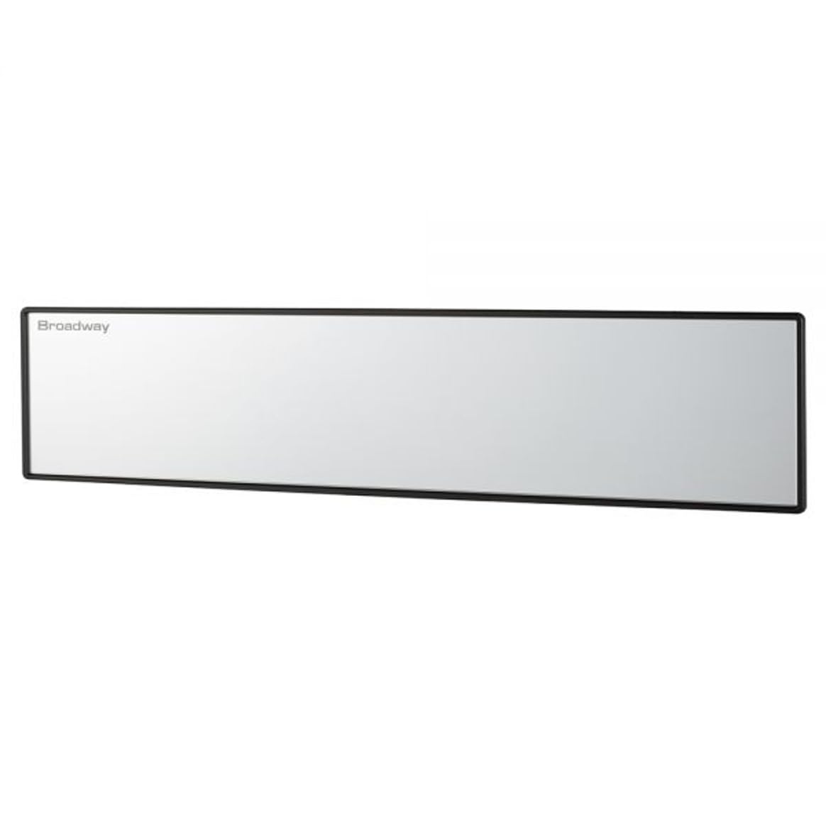 

Napolex Broadway Aluminum Plating Car Rearview Flat Mirror with Reflectivity Aluminum 360mm x Compatible with Smoked Glass Easy Installation in 2