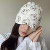 Confinement Hat Postpartum Spring and Autumn Female Maternity Hat Pure Cotton Spring and Summer Thin Face Small Fashion Confinement Headscarf