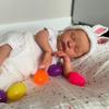 20 pollici come reale 50 CM morbida pelle in silicone 3D con vene visibili addormentato Reborn Baby Doll giocattolo per ragazza panno corpo Kid Art