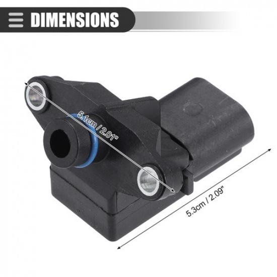 MAP Manifold Air Pressure Sensor for Chrysler Pacifica 2005-2006 No.4896003AB