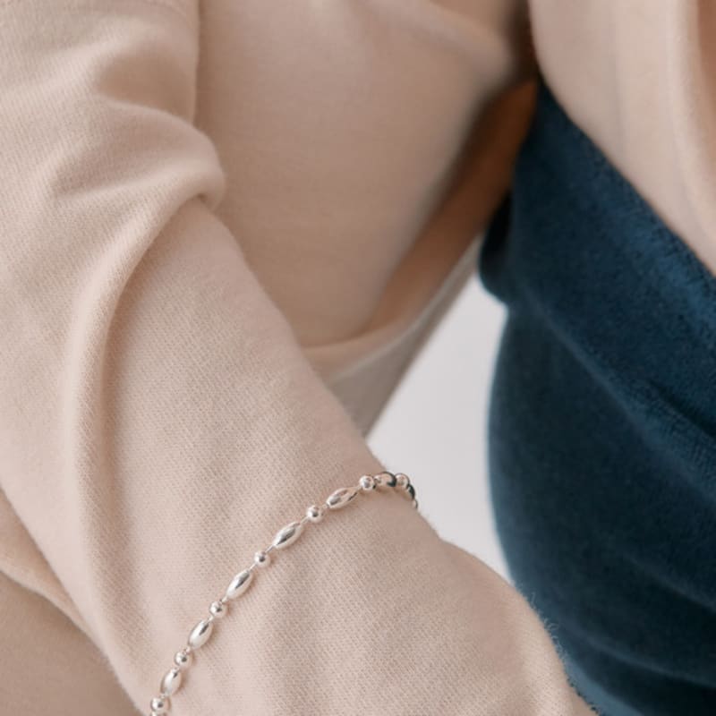 

POSTLUDE [SILVER] BALL COMBINATION CHAIN B GOLD