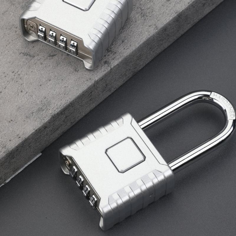 Heavy Duty Weatherproof Lock 4 Code Combination Lock Metal Lock for Outdoor Use