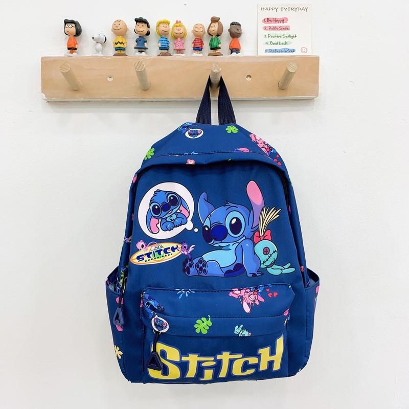 Angel Cute Lilo Beach Frog Cartoon Printed Children Backpack For Daily