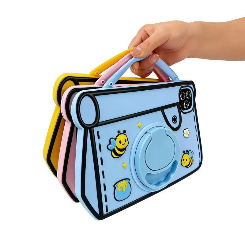 Tablet da 10" per Bambini con Borsa a Tracolla Antiurto, Computer di Apprendimento, Chiamate SIM e WiFi.