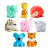 Munchkin Floating Water Guns, Set of 8, Wild Love, Floating Animal Water Guns, Bath and Pool Toys for Babies and Kids, TYMU21353001
