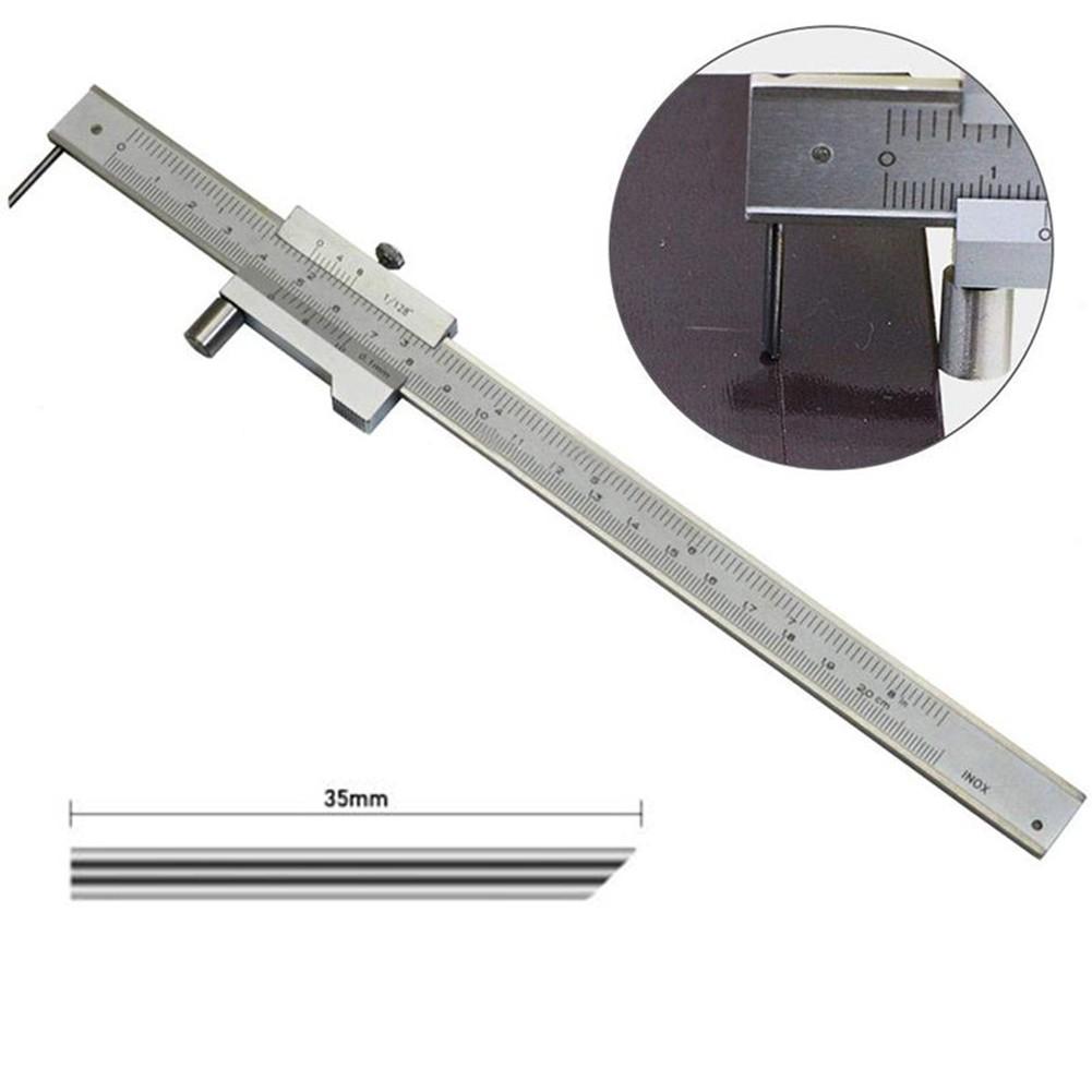 Etrier vernier de marcare 0-200 mm, cu instrument de marcare cu grafit din carbură