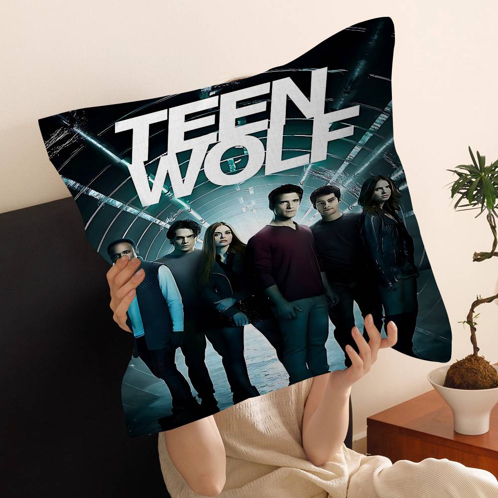 Series Tteen Wolf Cushion Cover Decorative Pillow Sofa Home Decor Case Pillow Cases