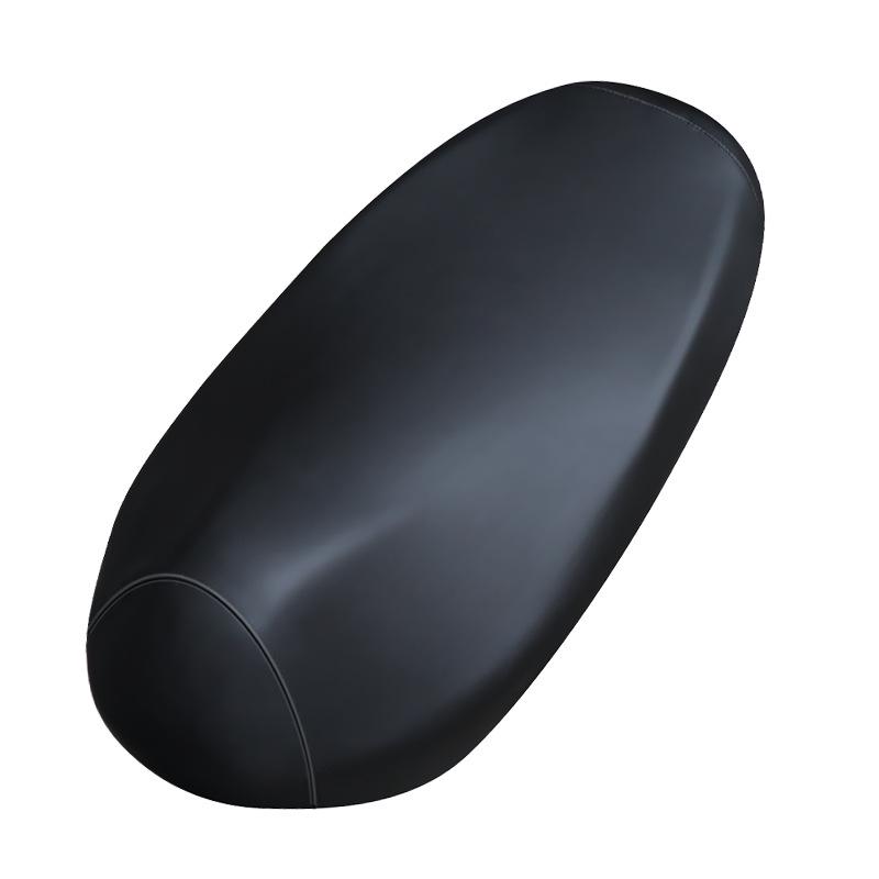 Universal All-Season Cartoon Motorcycle Seat Cover - Sunproof, Waterproof, Insulated Leather Cushion