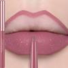 Crayon Rouge à Lèvres Mauve Mat Longue Tenue Imperméable Ne Colle Pas Crayon à Lèvres Velours Contour des Lèvres Lisse Maquillage Naturel