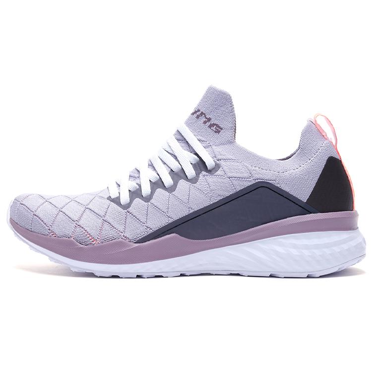 

New LiNing Cloud 5 V Shield Cushioned Anti-Slip And Wear-Resistant Lightweight Low-Top Running Shoes Women s Purple ARHP074-3 35.5