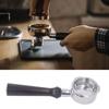 58 mm bottenlös portafilter Trähantag Rostfritt stål Korg Avtagbar 3-öron Kaffeporfiter för Barsetto