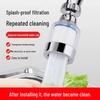 Universal 360° Swivel Faucet Water Filter & Anti-Splash Shower Head Connector