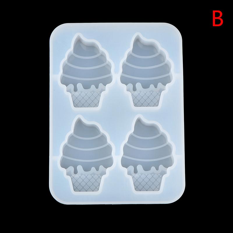 Diy Ice Cream Popsicle Silicone Mold Kawaii Food Cabochon Diy Decoden Supplies