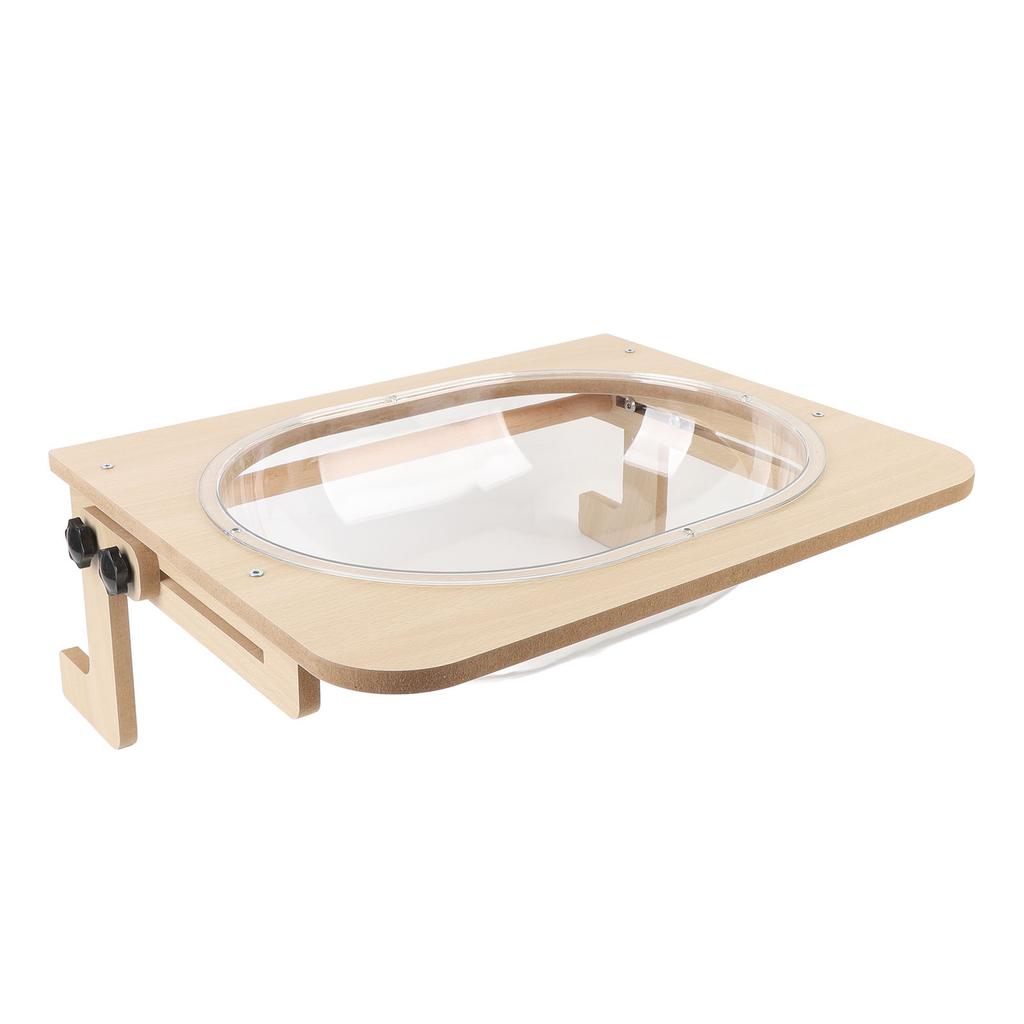Transparent Cat Bed Stable Structure Clear Cat Wall Furniture Set Premium Cat Hammock for Sleeping