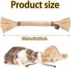 6Pcs Catnip Toys Cat Wand Silvervine Sticks Cat Toys For Indoor Chew Cats Toy