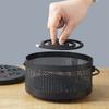 Hangings Mozzie Spirals Holder Mozzie Coiled Box with Handle and Lid For Travel