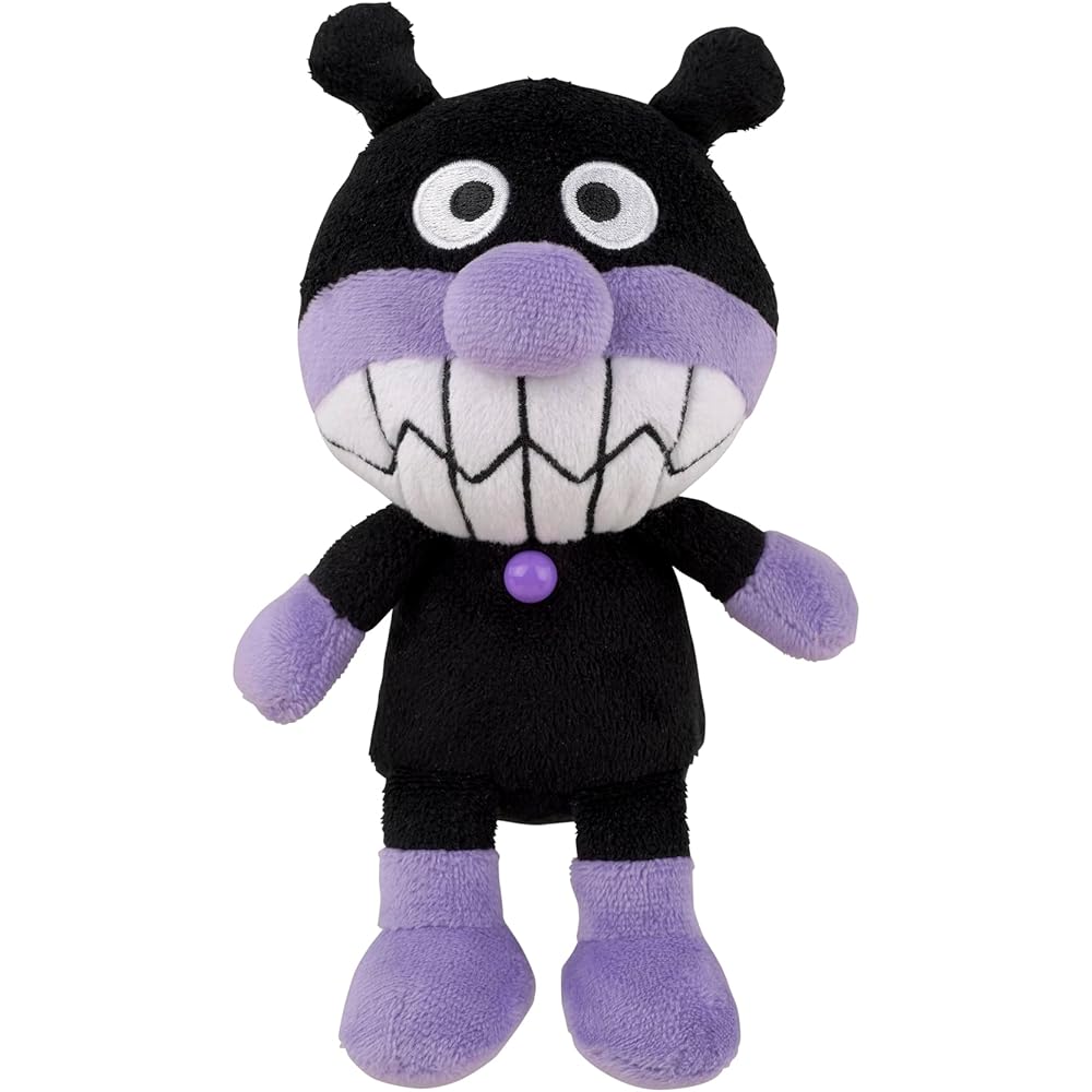 Sega Fave Puri Chii Beans Collection Baikinman Plush Toy Soft Toy 15cm