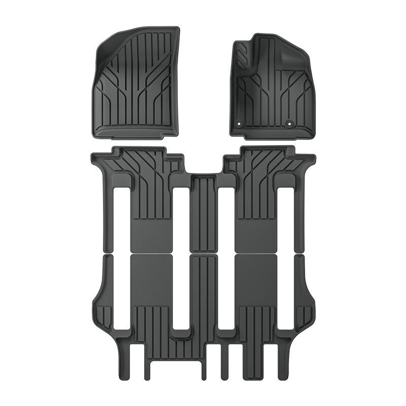 Trumpchi E9 24-25 Model Eco-Friendly TPE Floor, Trunk, and Seat Back Mats: All-Weather and Dirt-Resistant