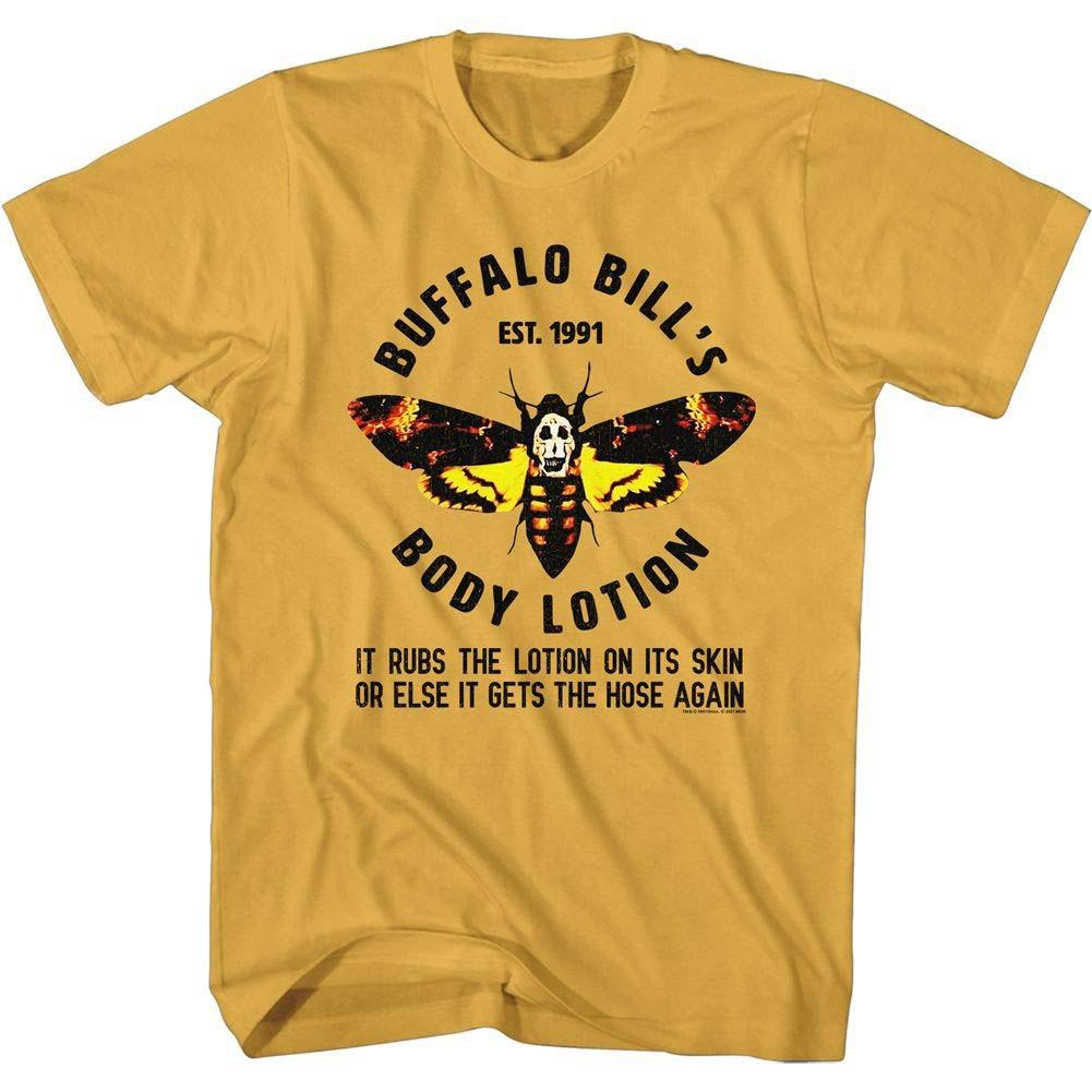 Men s Silence Of The Lambs Bill s Body Lotion T-shirt XX-Large Ginger XL