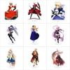 16CM Anime Fate stay night Cosplay Acrylic Stand Ornaments Sakura Matou/Illyasviel von Einzbern Figure Stand Halloween Gifts