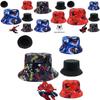 European And American Spider-man Cartoon Printed Cotton Fisherman Hat Sun Hat