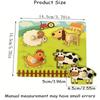 Baby Montessori Puzzles Wooden Toys for Children 1 2 3 Years Educational Learning Kids Games Child Birthday Gifts