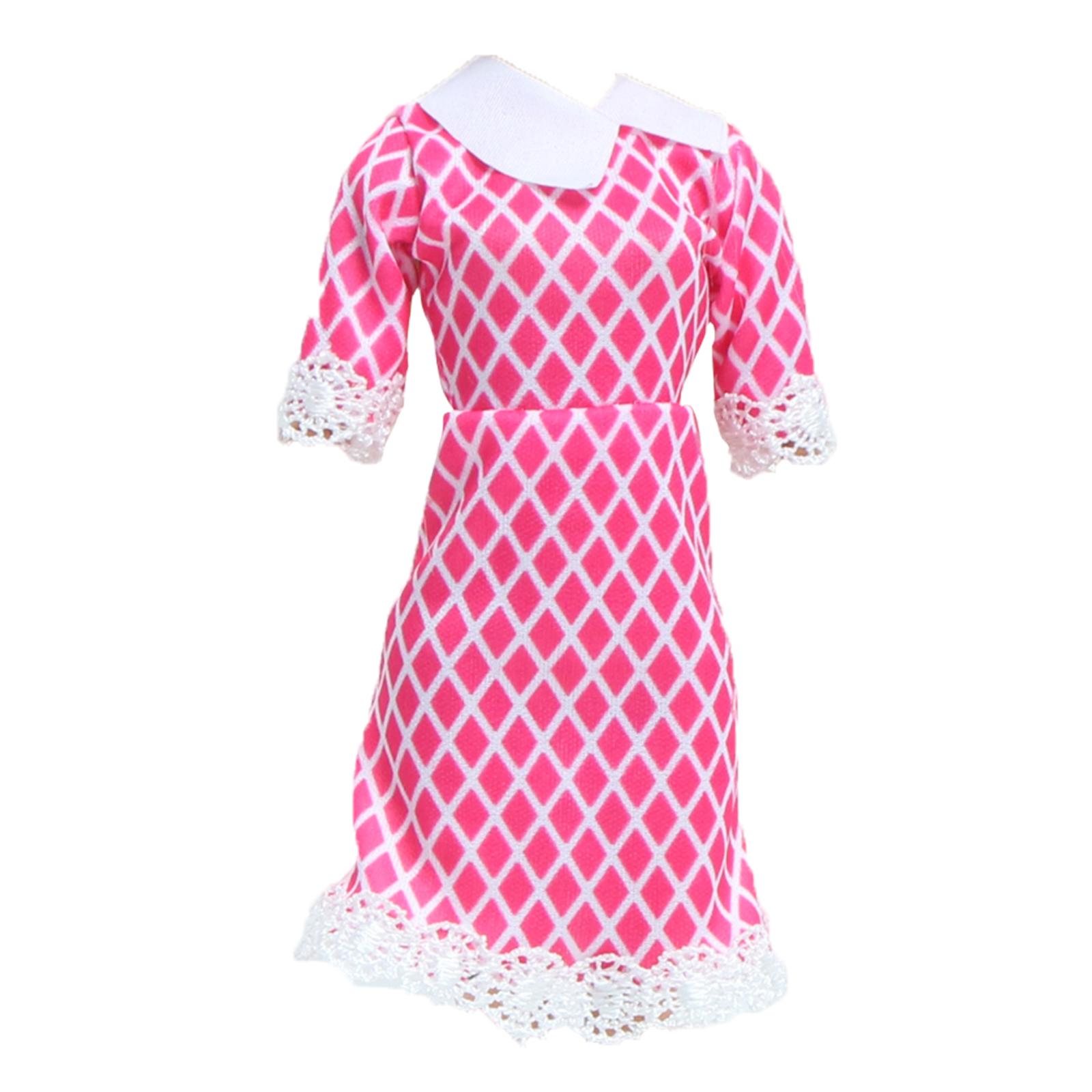 

Одежда для куклы Барби, повседневная повседневная одежда, брюки, футболка, юбка, мини-платье, пышные размеры, аксессуары для кукол 11,5 дюймов