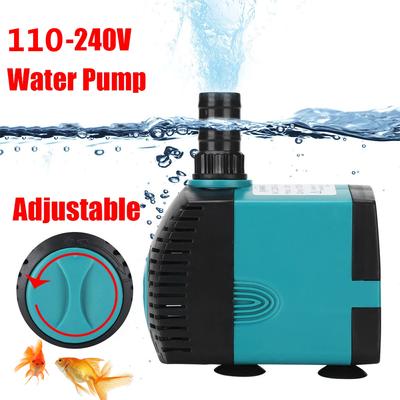 3W 6W 10W 25W 35W 60W Ultra Sessiz Dalgıç Su Çeşmesi Pompası Filtre Balık Havuzu Akvaryum Su Pompası Tank Çeşme 110V-240V