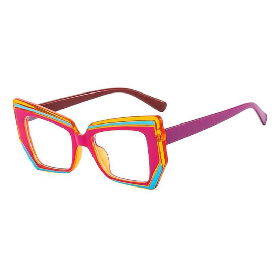 Blue Light Blocking Glasses for Men Women Large Frame Square Glasses Anti-Fatigue
