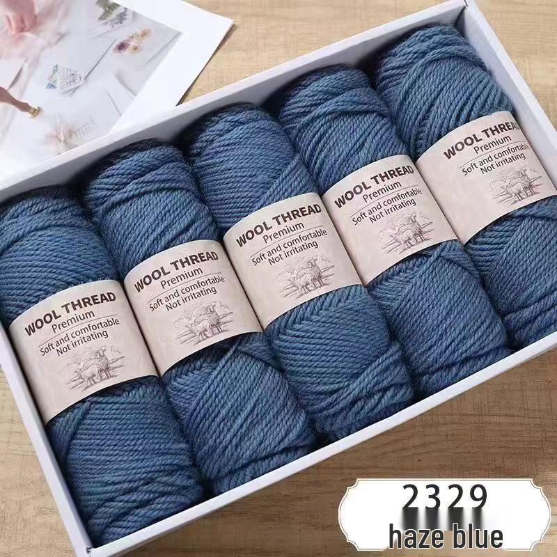 Soft Alpaca Wool Chunky Yarn for Hand Knitting Sweaters, Scarves, and Hats