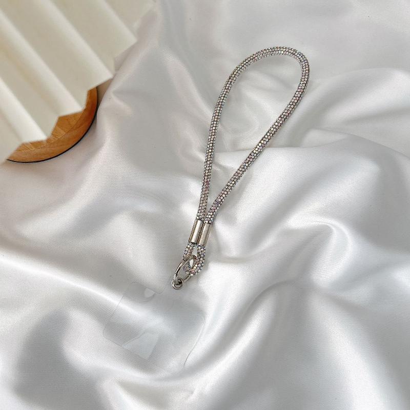 Glitter  Phone Lanyard Diamond  Phone Wrist Straps Keychain Hanging Anti-Lost Rope