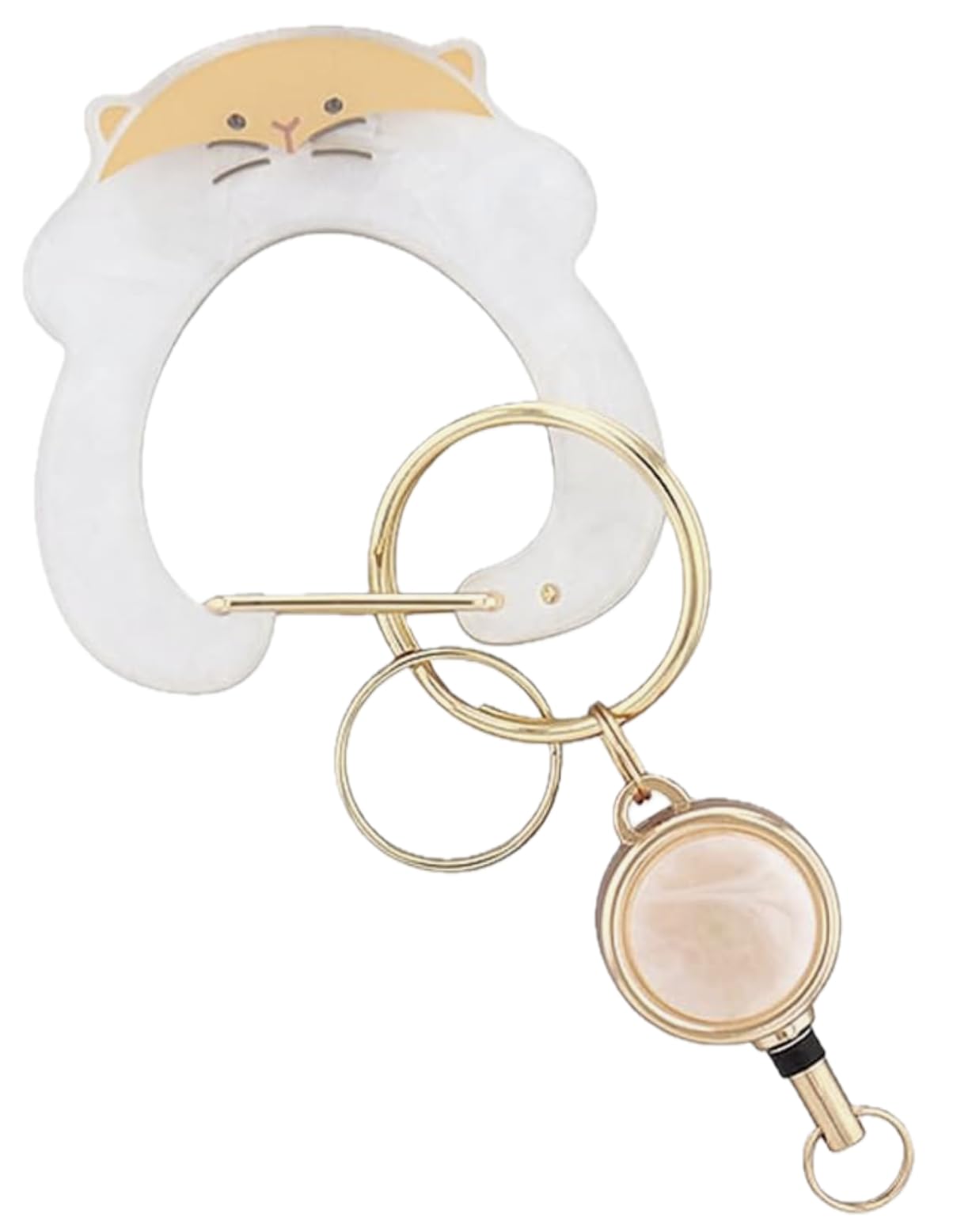 [ЦВЕТЕНИЕ] Карабин (с катушкой) Серия «Животные» (Хомяк) GKH0020-D