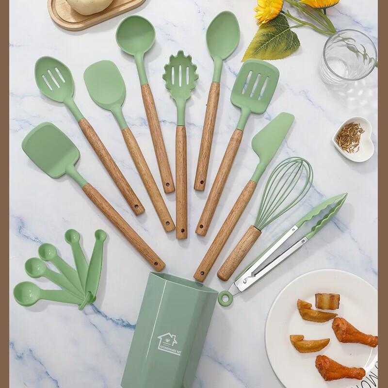 

ZISIZ Silicone Kitchen Utensil Set