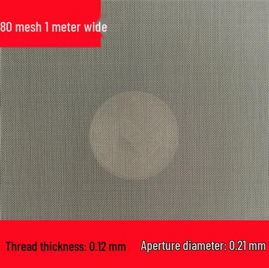 304 Edelstahlgewebe, 6-500 Maschen, Industrielles verdicktes Metalldrahtfilter.