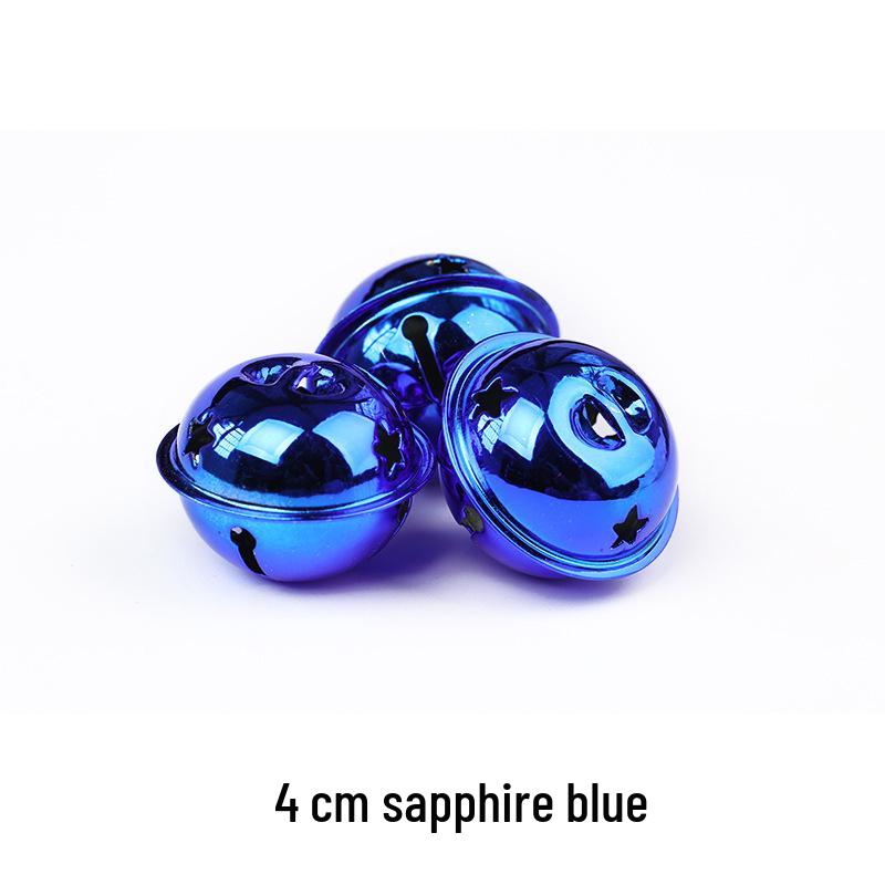 Multi-Colored Vacuum-Plated Festival Bells for Christmas and New Year Decor