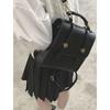 Retro backpack bag 2025 new trendy fashion student backpack multi-functional schoolbag portable travel bag