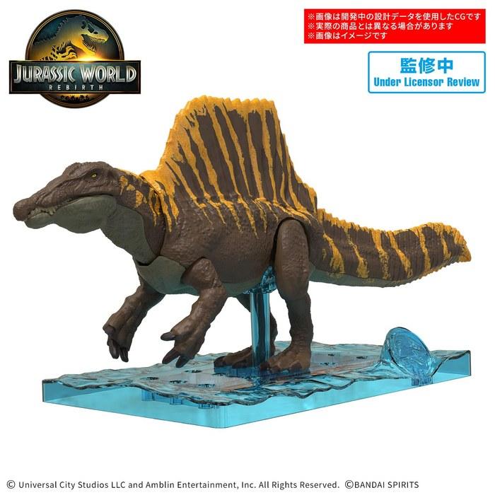 BANDAI SPIRITS Jurassic World Planosaurus Spinosaurus Model Kit (6.6x29.8x18.8cm)