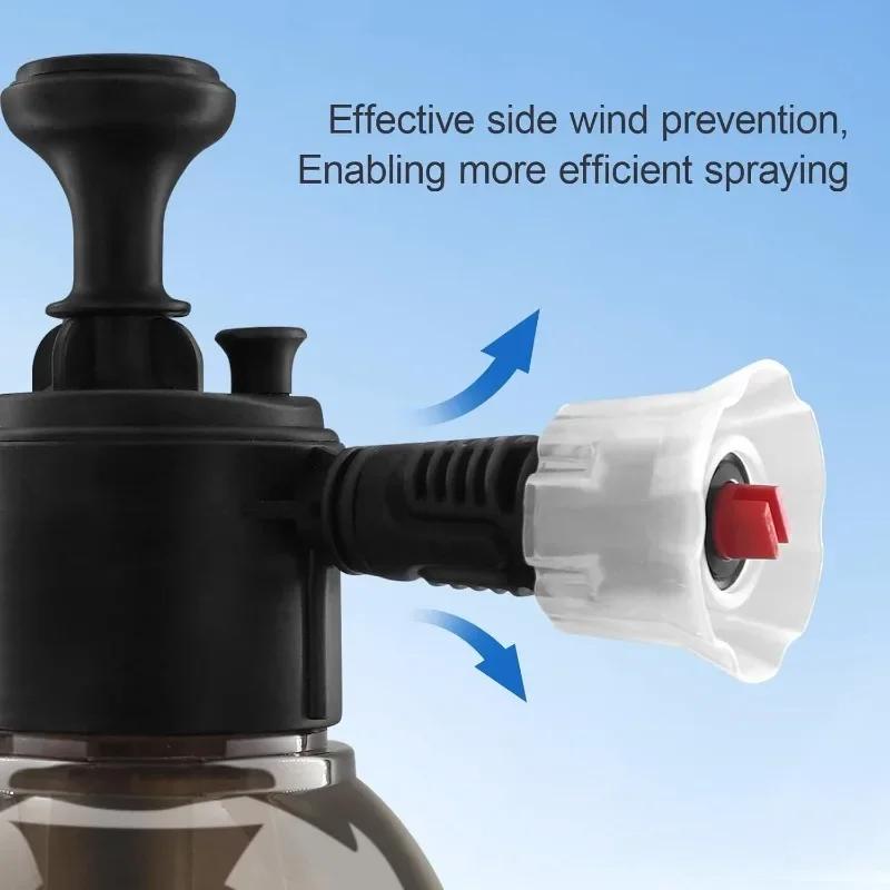 Manual Pump Foam Sprayers, Pneumatic Foam Snow Removers, High-pressure Car Wash Bottle Sprayers for Household and Car Cleaning