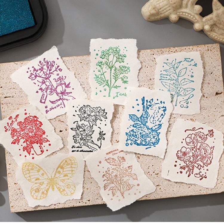 Retro Color Ink Pad Quick-Drying Ink Pad Water Based Ink Pad Scrapbooking Ink Pad for Artistic Creation