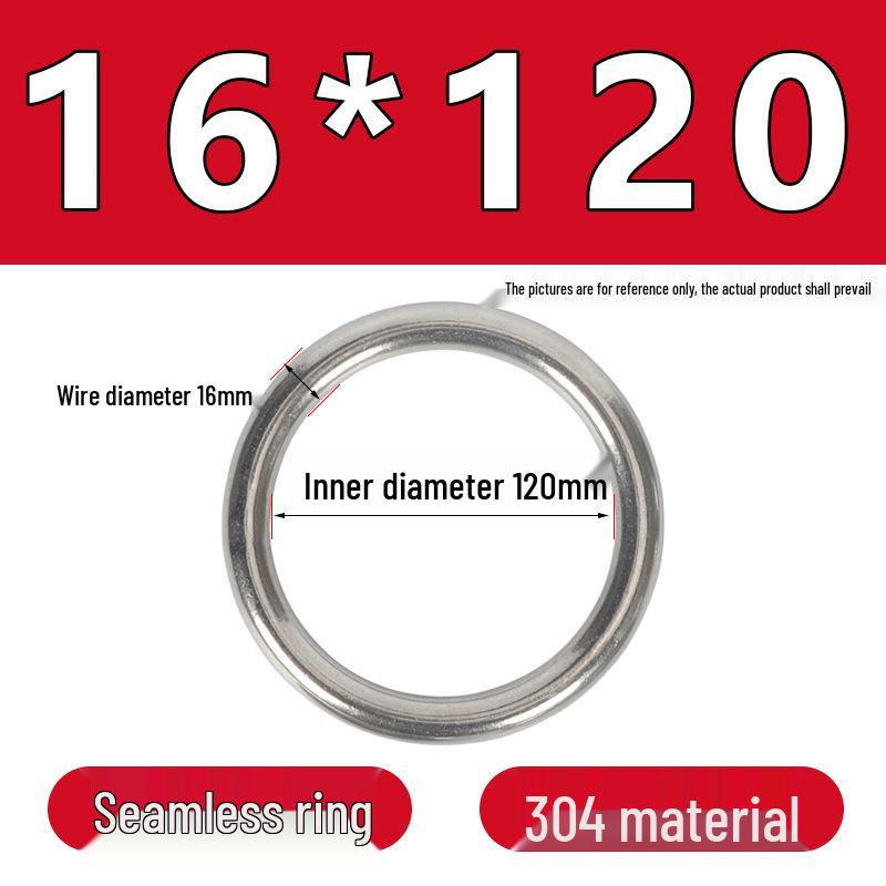 Stainless Steel Seamless O-Ring: Corrosion-Resistant Accessory for Handbags and Pet Gear