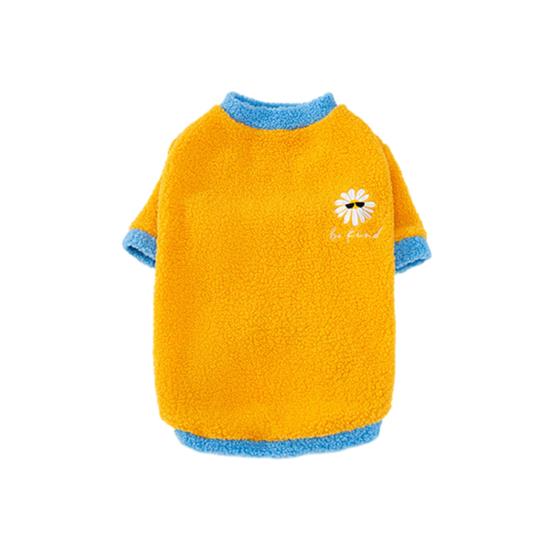 

Одежда для домашних животных, удобный теплый зимний пуловер для домашних животных, мультяшный узор, яркий цвет, стильный 7XL оранжевый