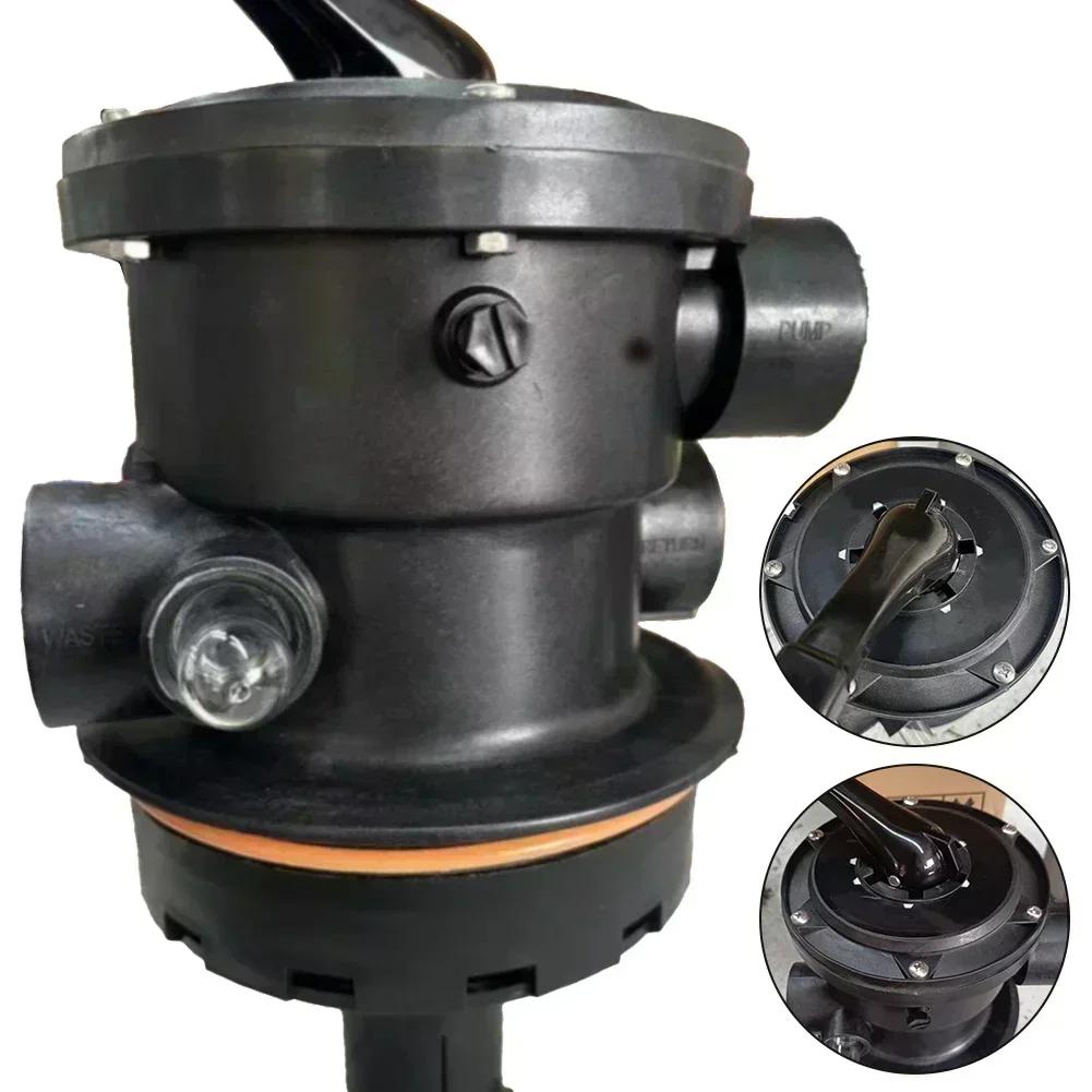 Valve Control Valve Black Control Valve Multiport Valve Replacement Sand Filter For VariFlo Top-Mount Multiport Valve
