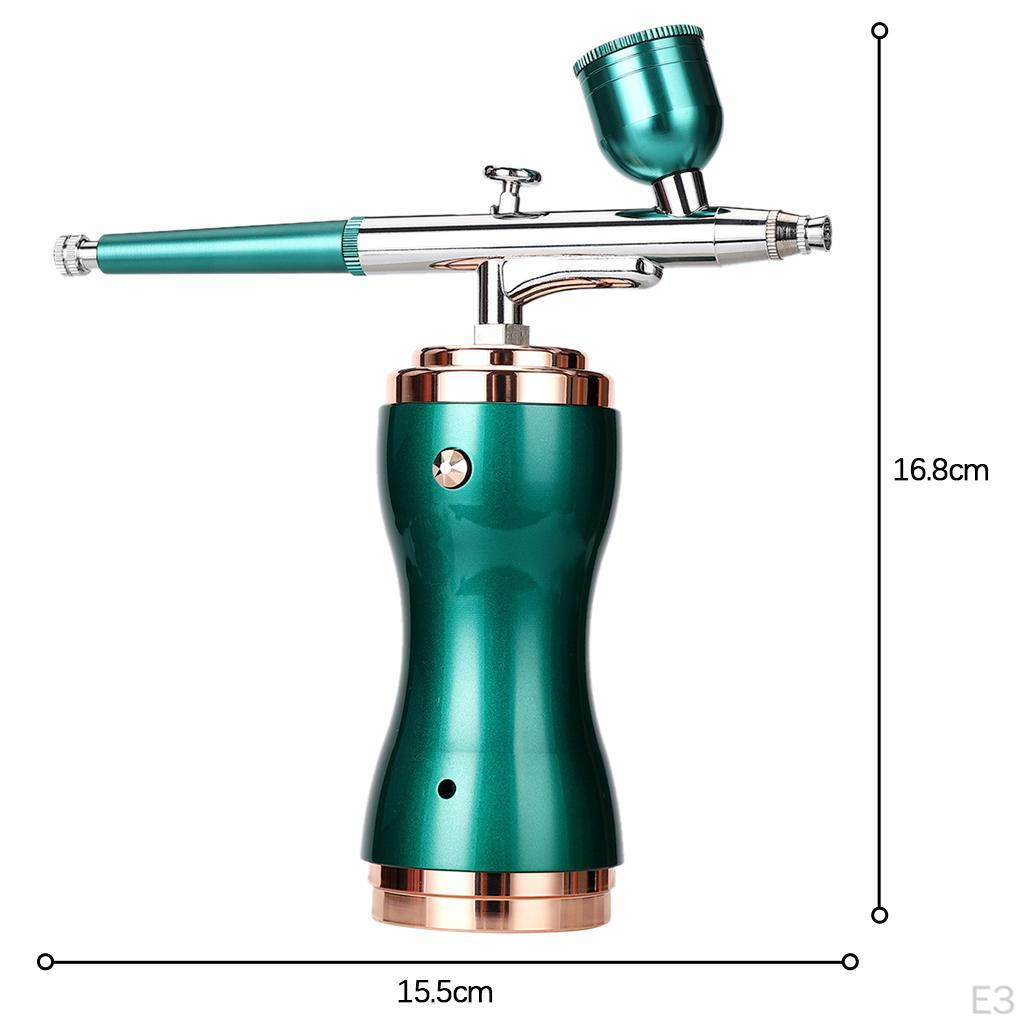 Mini Airbrush Compressor Kit Spray Beautiful USB Rechargeable