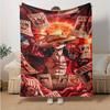 1pc Adventure Beyond Seas Soft Throw Blanket Flannel All Season Light Weight Living Room/Bedroom Warm Blanket. M727019
