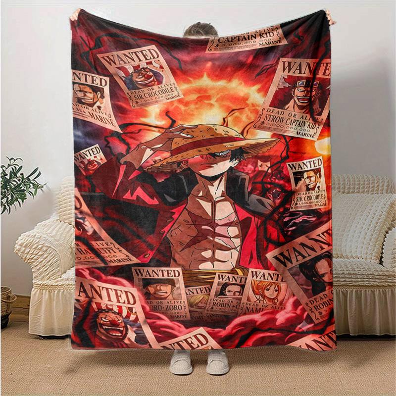 1pc Adventure Beyond Seas Soft Throw Blanket Flannel All Season Light Weight Living Room/Bedroom Warm Blanket. M727019
