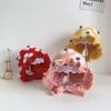 Autumn Winter Knit Hats for 1 - 2 Year - old Kids and Girls Soft Princess - style Pom - pom Beanies for Babies Flower